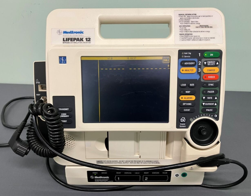 Medtronic Lifepak 12 defibrillator
