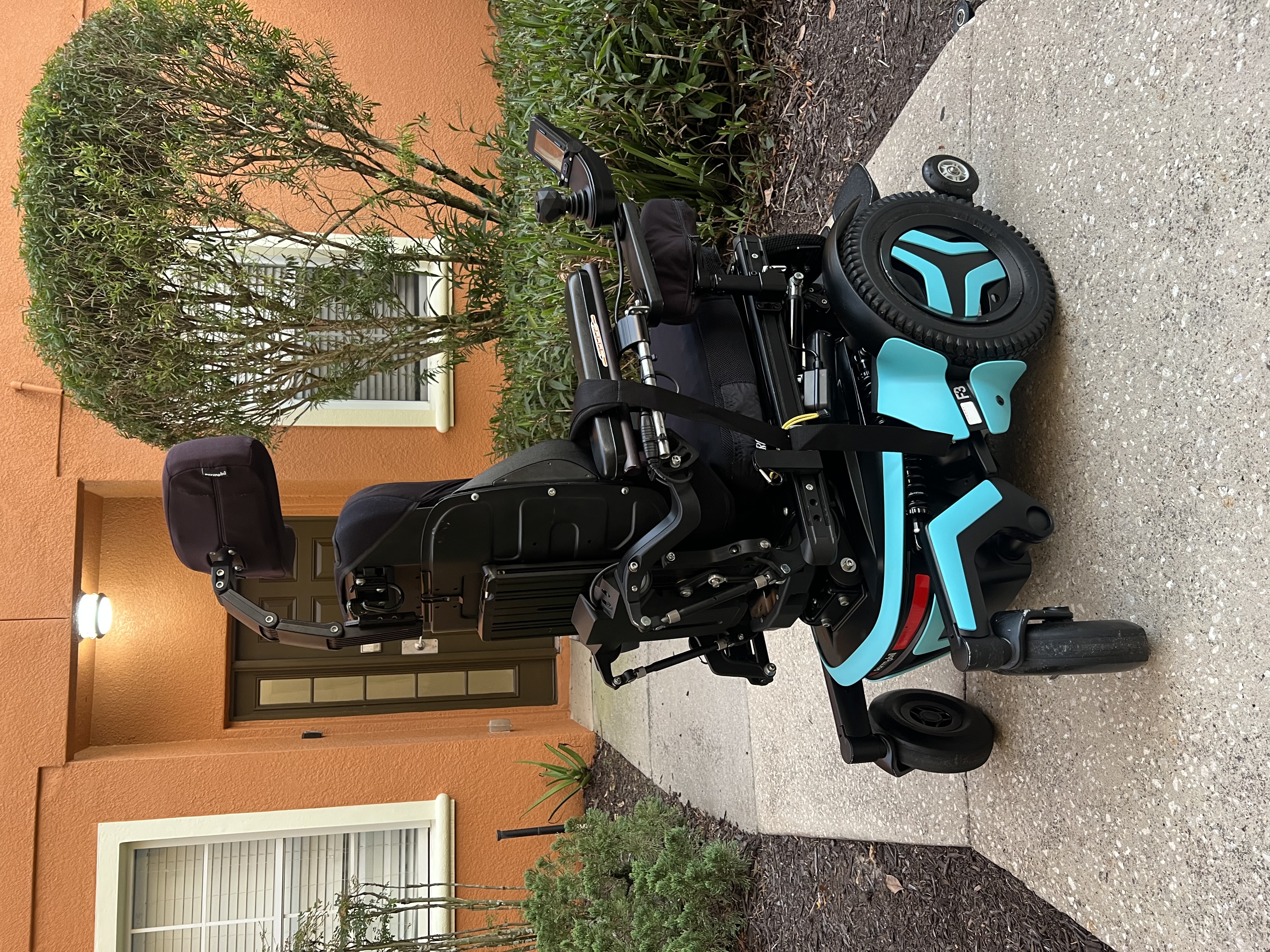 Permobil F3 2022 Corpus Power Electric Wheelchair • Power Tilt & Elevating Leg rests