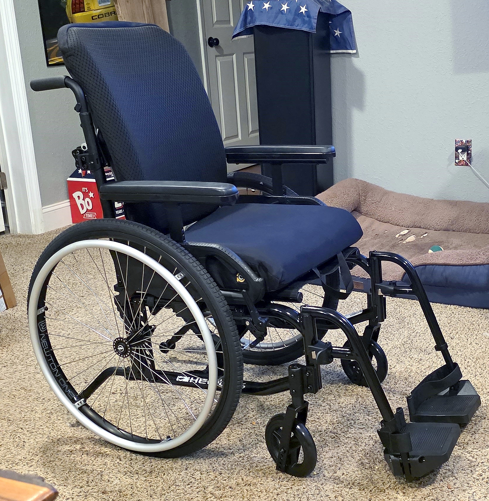 Helio A6 Motion Composites Lightweight Folding Wheelchair - See Pics